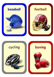 English Worksheet: Sports and Free Time Activities 1-3