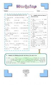 English Worksheet: More to be