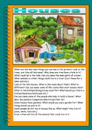 English Worksheet: Picture talk 14