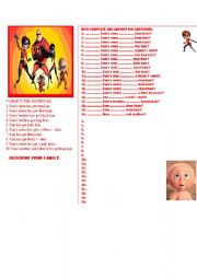English Worksheet: HAVE GOT / HAS GOT