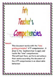 tachers competencies