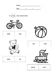 English Worksheet: toys