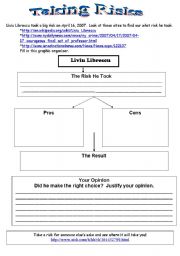 English Worksheet: Taking Risks