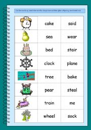 English Worksheet: Working with words