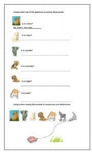 English worksheet: Questions using to be