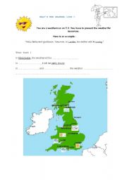 English Worksheet: Whats the weather like