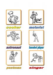 English Worksheet: jobs