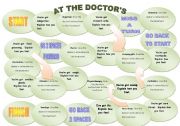 English Worksheet: At the doctors