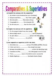 revision of comparative-superlatives