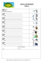 English Worksheet: Bugs