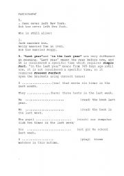 English Worksheet: Past Simple vs Present Perfect
