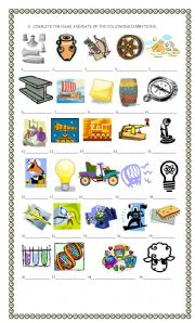 English Worksheet: Inventions and discoveries