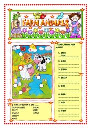 FUNNY FARM ANIMALS