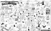 English Worksheet: HALLOWEEN CROSSWORD