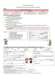 English Worksheet: Present Perfect (exercise + explanation)