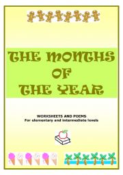 English Worksheet: The Months of the Year