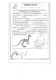 English Worksheet: Simple Past