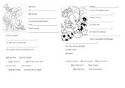 English worksheet: conversations