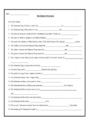 English Worksheet: national heritage