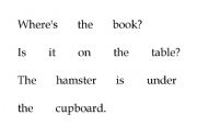 English Worksheet: Classroom language sentence race