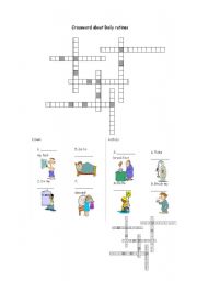 Daily Rutines crossword