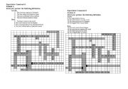 English Worksheet: Superlative crossword for speaking practice