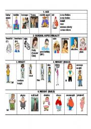 English Worksheet: PHYSICAL FEATURES (1)
