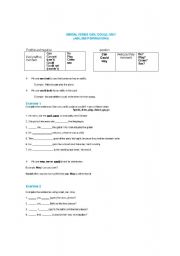 English Worksheet: Modal Verbs (Can/Could/May)