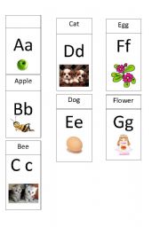 English Worksheet: Flash Card (Domino Game)1/2