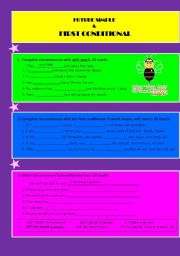 First Conditional Practice