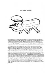 English Worksheet: Christmas in Spain