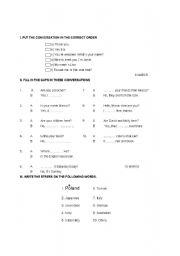 English worksheet: QUIZ