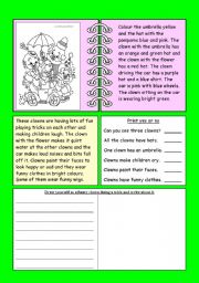 English Worksheet: Working with words