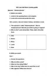 English worksheet: Listening Comprehension H2O