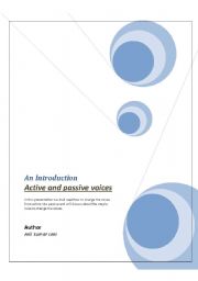 English Worksheet: Active and passive voices