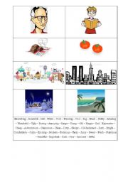 English worksheet: Comparing