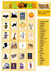 English Worksheet: Halloween 