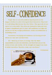 self confidence