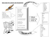 English Worksheet: painting analysis