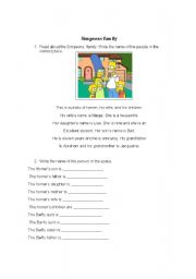 English worksheet: possesives