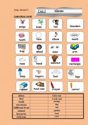English Worksheet:            Aliens