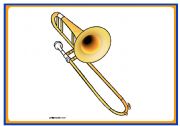 English Worksheet: Musical instruments flashcards 4