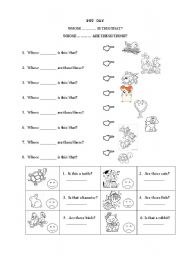 English worksheet: Pets Day