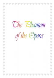 English Worksheet: The Phantom of the Opera
