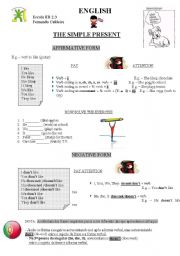 English Worksheet: Simple Present