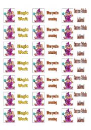 English Worksheet: stickers 