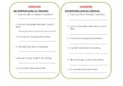 conjunctions- 1 (so and because)