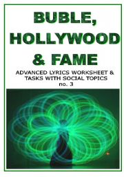 English Worksheet: BUBLE, HOLLYWOOD & FAME