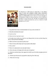 English Worksheet: The Hangover