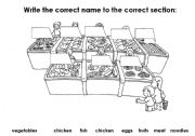 supermarket worksheet